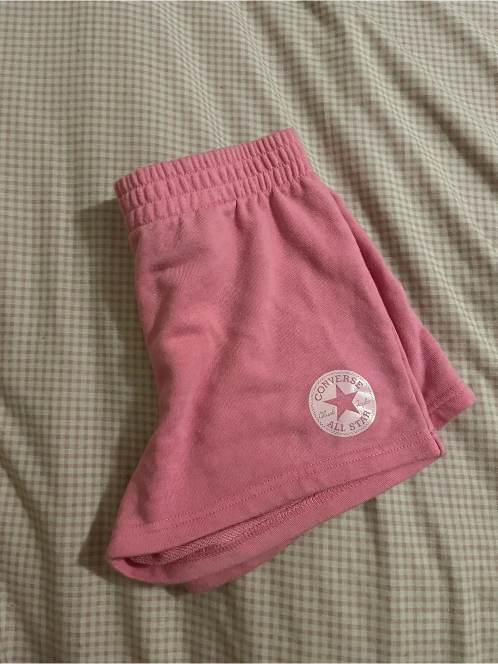 Converse Pink Shorts (youth M or adult xs)